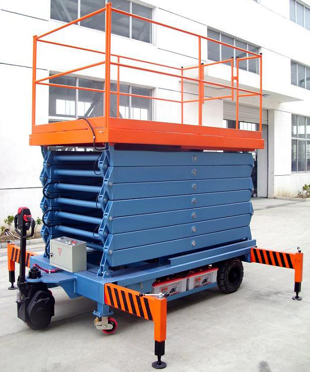 绍兴助力行走剪叉式高空作业平台
